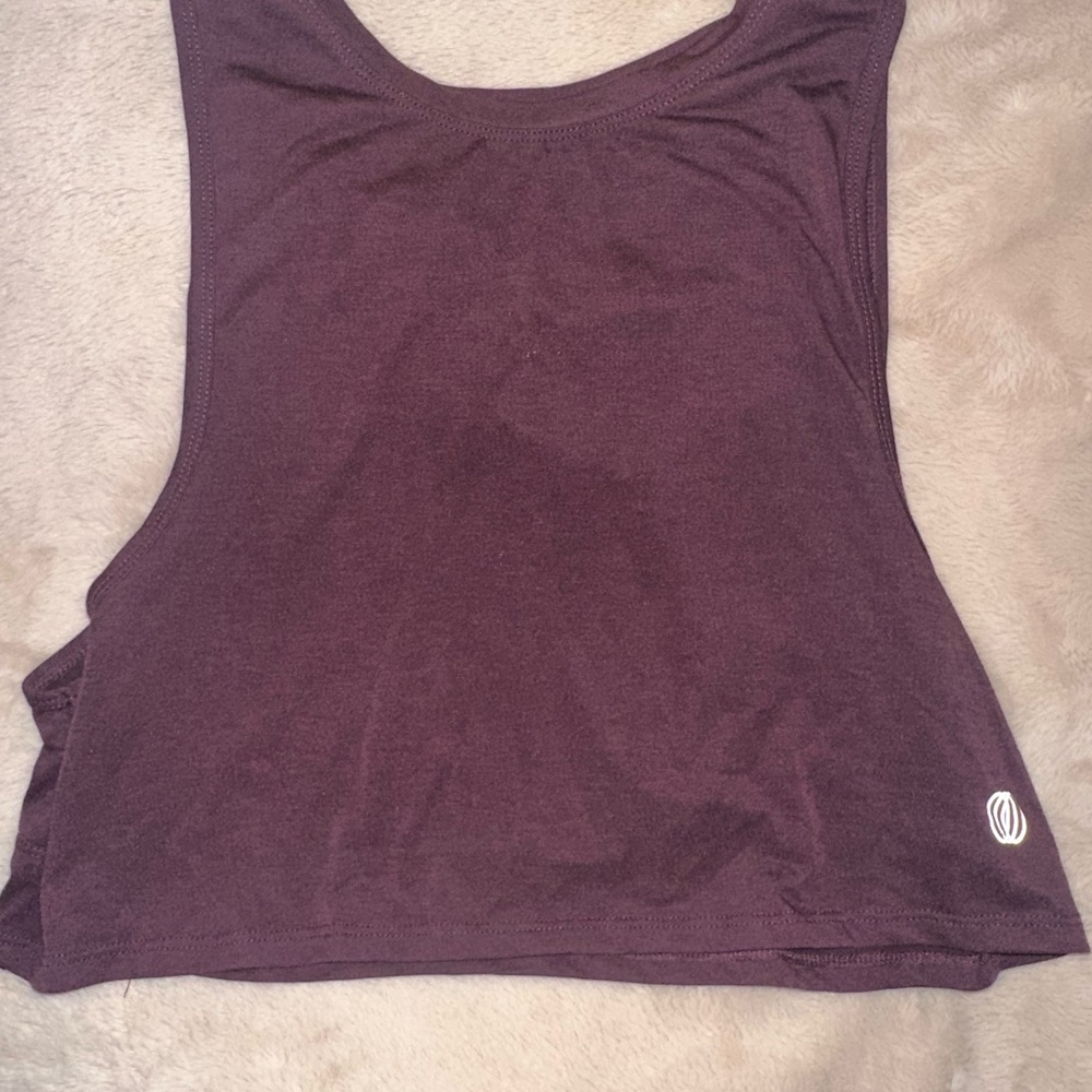 Balance Collection Red Sleeveless Tank Top